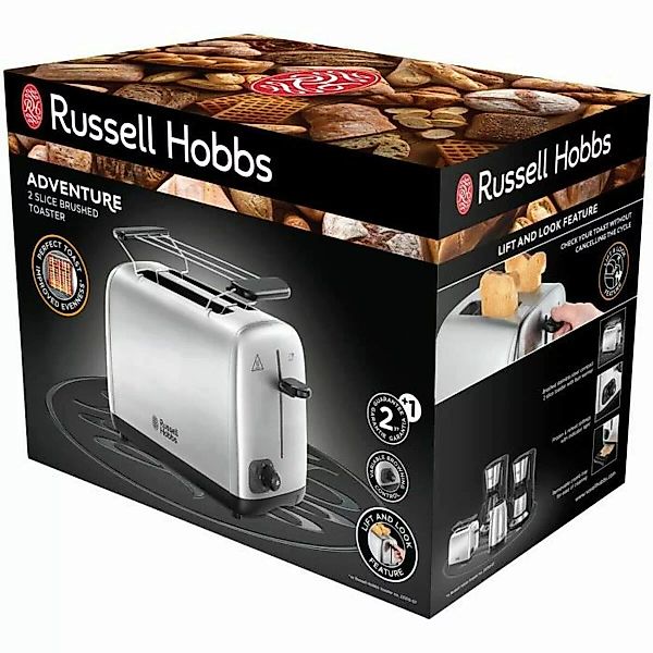 Toaster Russell Hobbs 24080-56 Silberfarben günstig online kaufen