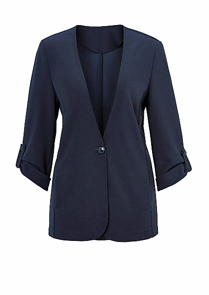 GOLDNER Jackenblazer "Blazer mit Cardiganausschnitt" günstig online kaufen