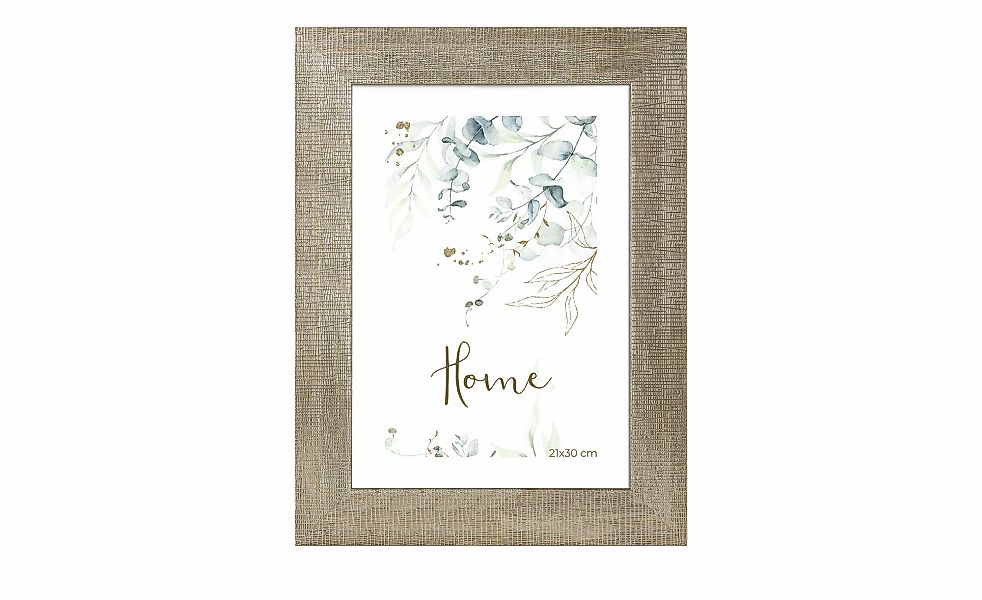 Bilderrahmen 21x30 cm  Leeds ¦ silber ¦ Massivholz,Holz ¦ Maße (cm): B: 28 günstig online kaufen
