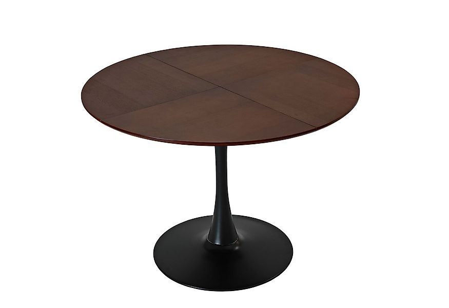 Celya Esstisch 120CM Moderner Runder Esstisch,Vier Patchwork Tischplatten ( günstig online kaufen