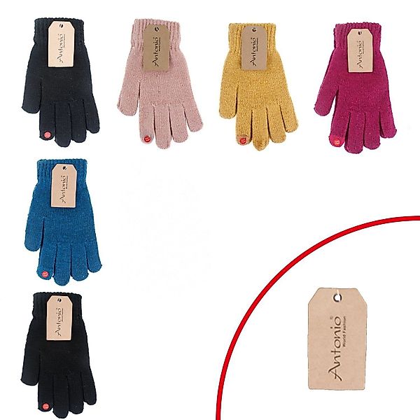 Antonio Strickhandschuhe Winter Handschuhe mit Touch günstig online kaufen