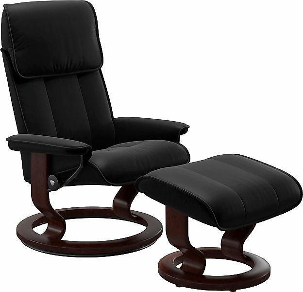 Stressless "Admiral" Set, Relaxsessel inkl. Hocker, mit Classic Base, Größe günstig online kaufen