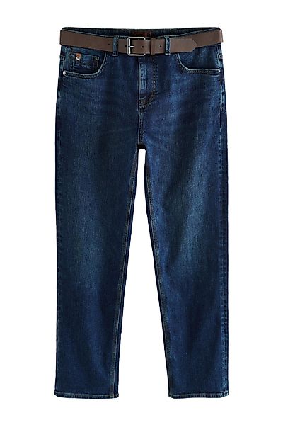 Next Straight-Jeans Signature Jeans mit Gürtel, günstig online kaufen