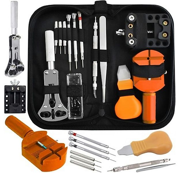 ISO TRADE Multitool Uhrmacherset Werkzeugkasten, (Spar-Set, 13 St., Etui Wa günstig online kaufen