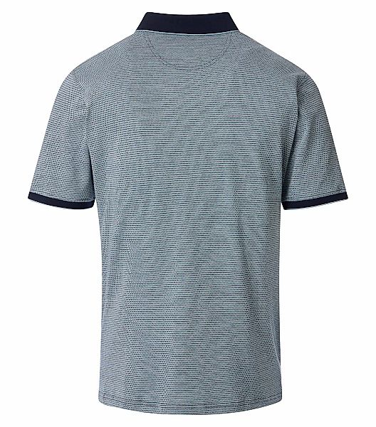CASAMODA Poloshirt "CASAMODA Polo-Shirt gemustert" günstig online kaufen