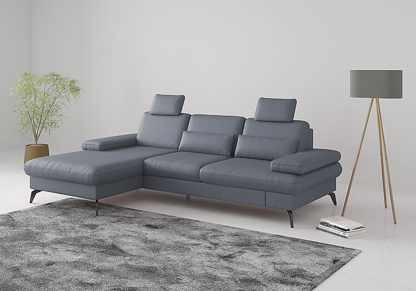 sit&more Ecksofa »Morris L-Form, inkl. Sitztiefenverstellung« wahlweise mit günstig online kaufen