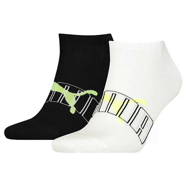 Puma Outline Logo Sneaker Socken 2 Paare EU 43-46 Black / White günstig online kaufen
