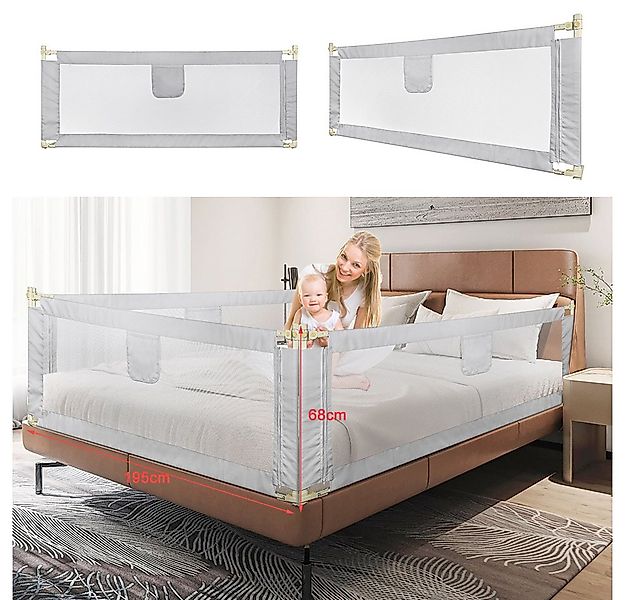 JEOBEST Bettschutzgitter Rausfallschutz Bett, Kinderbettgitter für Kinder, günstig online kaufen