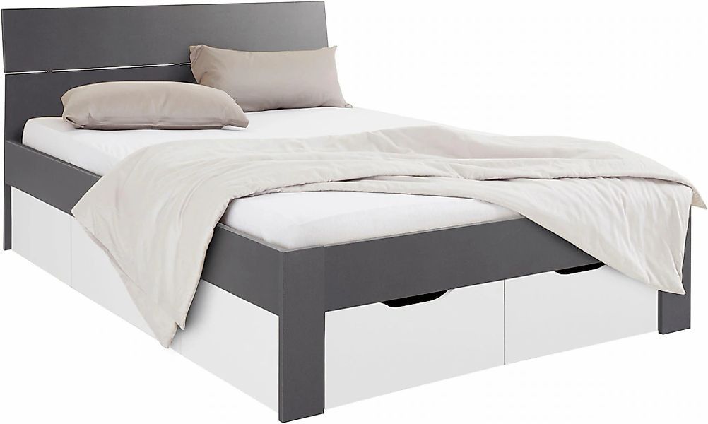 rauch Bett "Einzelbett Doppelbett Stauraum FLEXX Breiten 90/140/180 cm" Ein günstig online kaufen