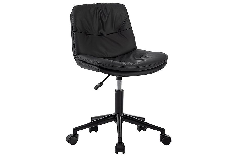 FOXSPORT Drehstuhl mit Rollen - ohne Armlehnen - Bürostuhl höhenverstellbar günstig online kaufen