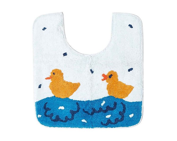 Homescapes Badematte WC Vorleger Ententeich, Höhe 20 mm, WC Vorleger (45x50 günstig online kaufen