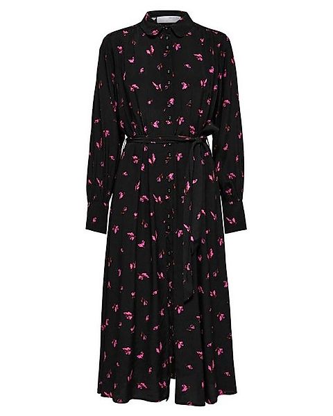 SELECTED FEMME Sommerkleid Damen Kleid SLFWALDA LS AOP MIDI DRESS (1-tlg) günstig online kaufen