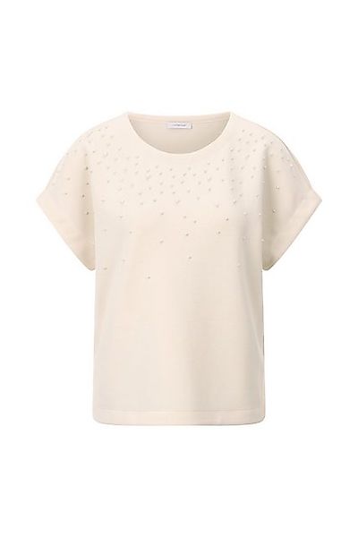 Rich & Royal T-Shirt Scuba T-shirt with pearl application günstig online kaufen