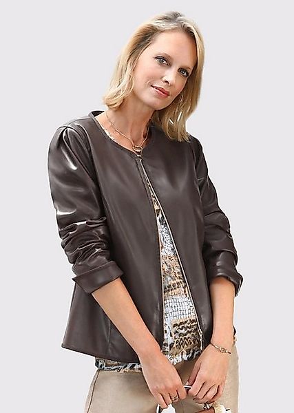 GOLDNER Lederimitatjacke Kurzgröße: Ohne günstig online kaufen