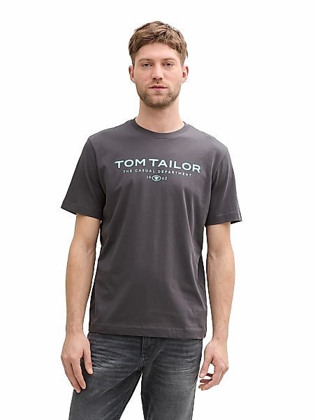 TOM TAILOR T-Shirt Sommershirt mit Frontprint günstig online kaufen