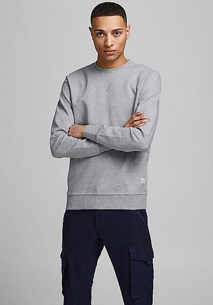 Jack & Jones Sweatshirt JJEBASIC mit Flaglabel und weicher Baumwollmischung günstig online kaufen