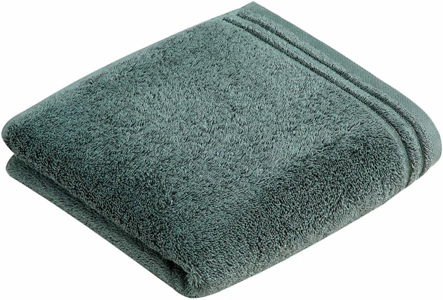 Vossen Badetuch "Calypso Feeling" mit schmaler Bordüre, aus 100% hochwerter günstig online kaufen