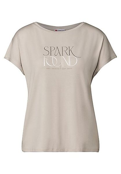 STREET ONE T-Shirt – Kurzarmshirt mit Wording-Print günstig online kaufen