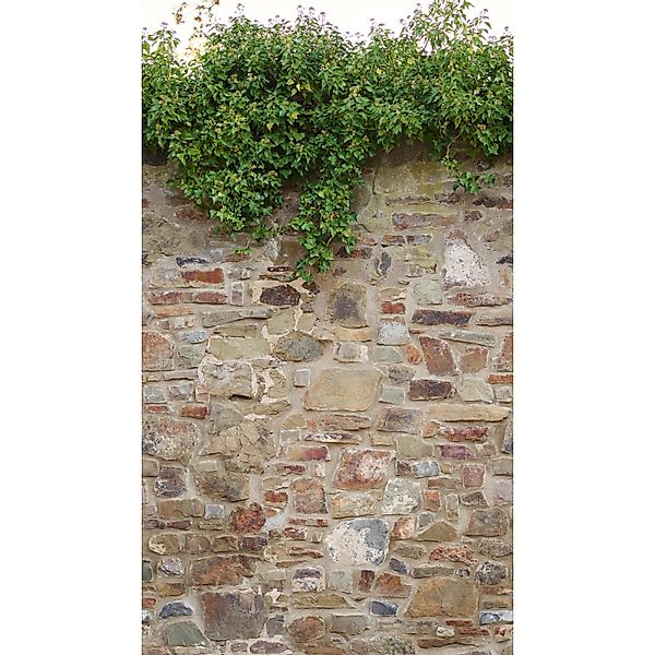 living walls Fototapete Steinmauer Fototapete, glatt, günstig online kaufen