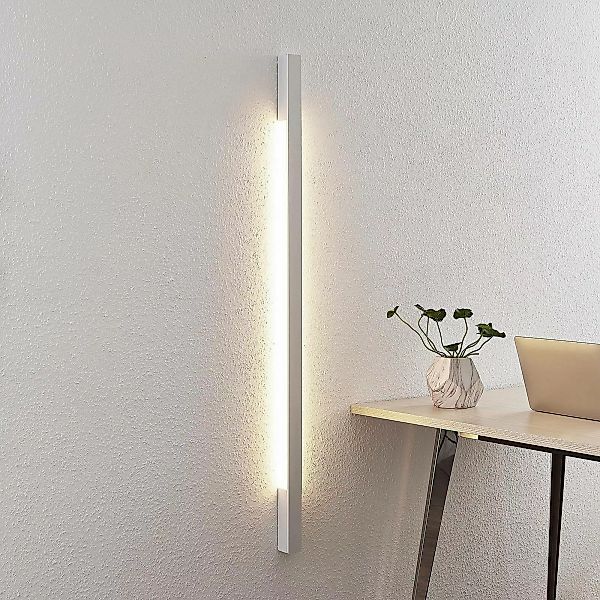 Arcchio LED-Wandleuchte Ivano, 130 cm, weiß, Aluminium günstig online kaufen