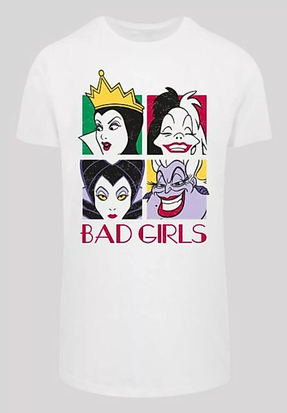 F4NT4STIC Kurzarmshirt F4NT4STIC Herren Disney Villains Bad Girls with Shap günstig online kaufen
