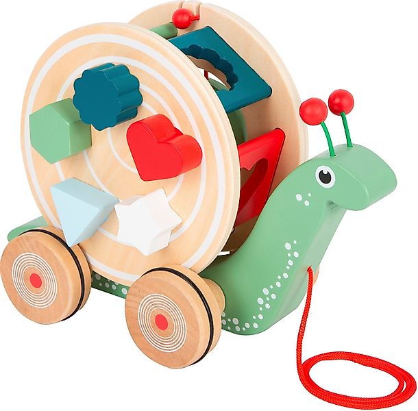 Small Foot Nachziehspielzeug Nachzieh-Stecktier Schnecke günstig online kaufen