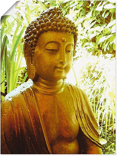 Artland Wandbild "Die Seele von Buddha", Religion, (1 St.), als Leinwandbil günstig online kaufen