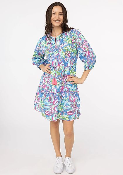 Zwillingsherz Sommerkleid ""Blumentraum"", mit floralem Muster, zum Binden günstig online kaufen