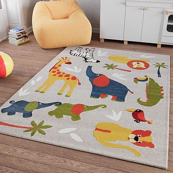 SMART KIDS Kinderteppich "Benny & Friends" rechteckig 10 Höhe Moderner Spie günstig online kaufen