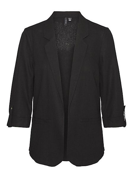 Vero Moda Kurzblazer VMJESMILO 3/4 LOOSE BLAZER WVN GA NOOS mit Leinen günstig online kaufen