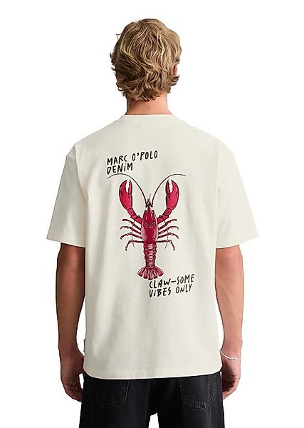 Marc O'Polo DENIM T-Shirt relaxed mit Rückenprint günstig online kaufen