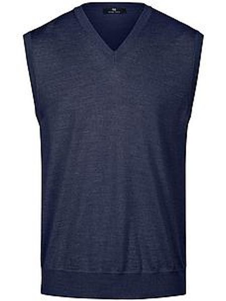 Pullunder V-Ausschnitt Peter Hahn blau günstig online kaufen