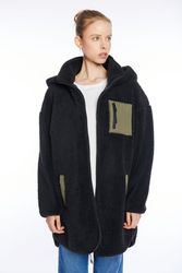 HaILY’S Kapuzenplüschjacke LS P JK Te44ddy günstig online kaufen