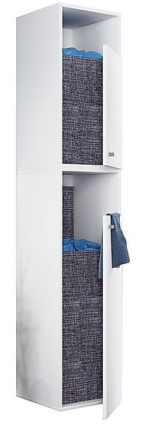 VCM Hochschrank Wäscheschrank Wäschetruhe Wäschebox Dreso XXL 2f günstig online kaufen