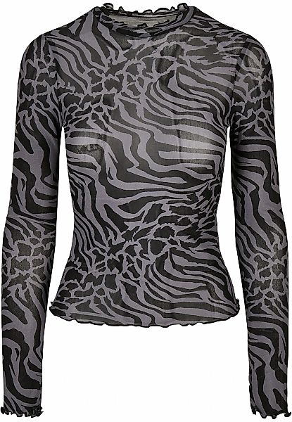 URBAN CLASSICS Langarmshirt "Urban Classics Damen Ladies Contrast Raglan Lo günstig online kaufen