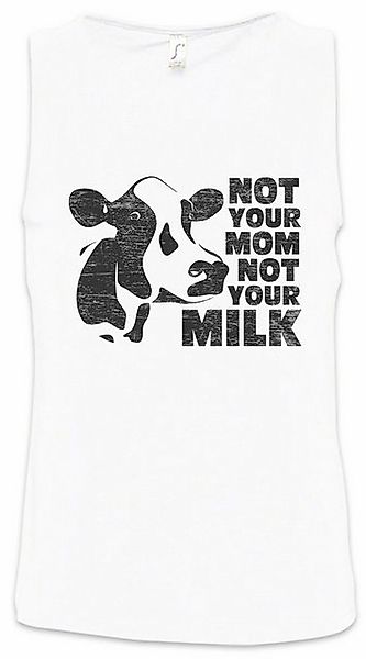 Urban Backwoods Tanktop Not Your Mom Not Your Milk Ärmelloses T-Shirt Vegan günstig online kaufen