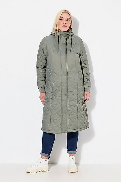 Ulla Popken Wintermantel Funktions-Steppmantel wasserabweisend Kapuze günstig online kaufen