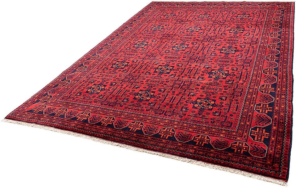 morgenland Orientteppich »Afghan - Kunduz - 301 x 205 cm - dunkelrot«, rech günstig online kaufen