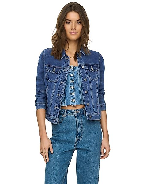 ONLY Jeansjacke Klassische Übergangsjacke im lässigen Casual Style günstig online kaufen