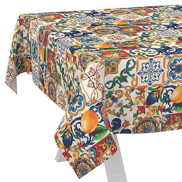 ANRO Tischdecke LANA Kamille-Fortuna Tischwäsche (Einzelstück günstig online kaufen