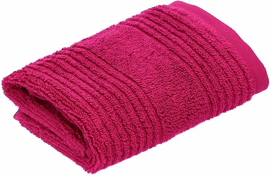Vossen Waschlappen "Tomorrow" mit Streifenstruktur günstig online kaufen