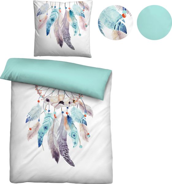 Biberna Wendebettwäsche "Livia" 2 Stk. tlg. hautfreundliche Linon Qualität, günstig online kaufen