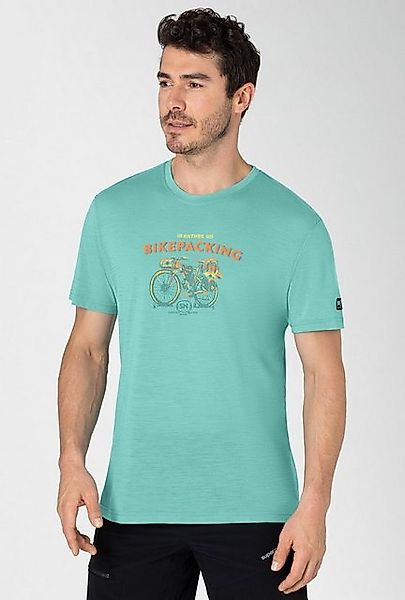 SUPER.NATURAL Print-Shirt für Herren aus Merino M BIKEPACKING TEE mit coole günstig online kaufen