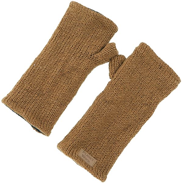 Guru-Shop Strickhandschuhe Handgestrickte Pulswärmer, Handstulpen,.. günstig online kaufen