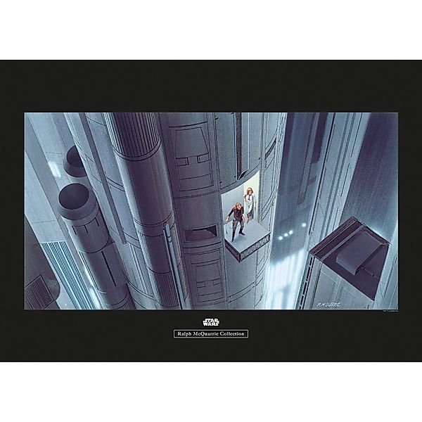Komar Bild "Star Wars Classic RMQ Escape Plan" Star Wars 1 Stk. tlg. Wandbi günstig online kaufen