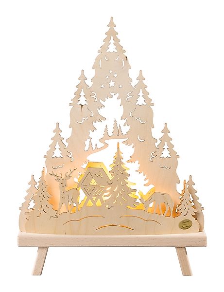 SAICO Original LED Lichterbogen »Deko-Lichterspitze, Wald« inkl. LED-Leucht günstig online kaufen