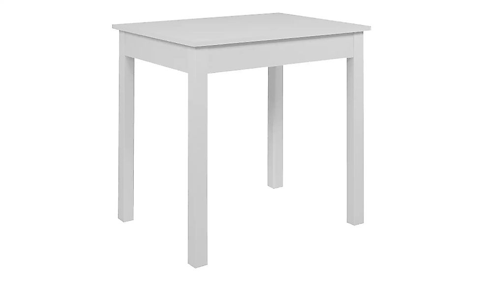 Esstisch  Bob ¦ weiß ¦ Maße (cm): B: 67 H: 76 Tische > Esstische > Esstisch günstig online kaufen