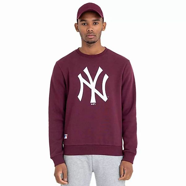 New Era Mlb Team Logo Crew Neck New York Yankees Sweatshirt XS Red günstig online kaufen