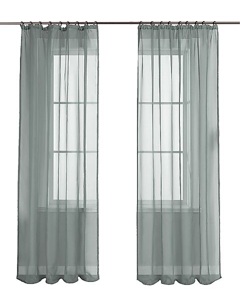 Yujiao Mao Gardine Uni, Kräuselband (1 günstig online kaufen