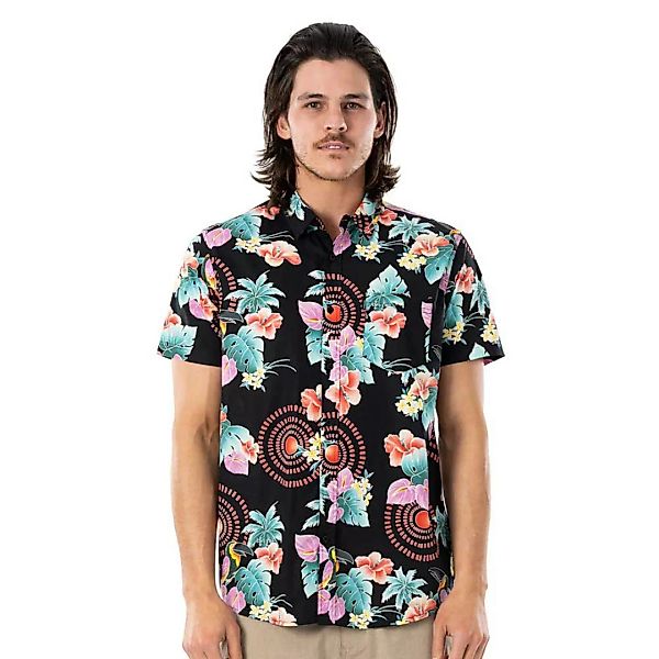 Rip Curl Beach Party Kurzarm Hemd 2XL Black günstig online kaufen